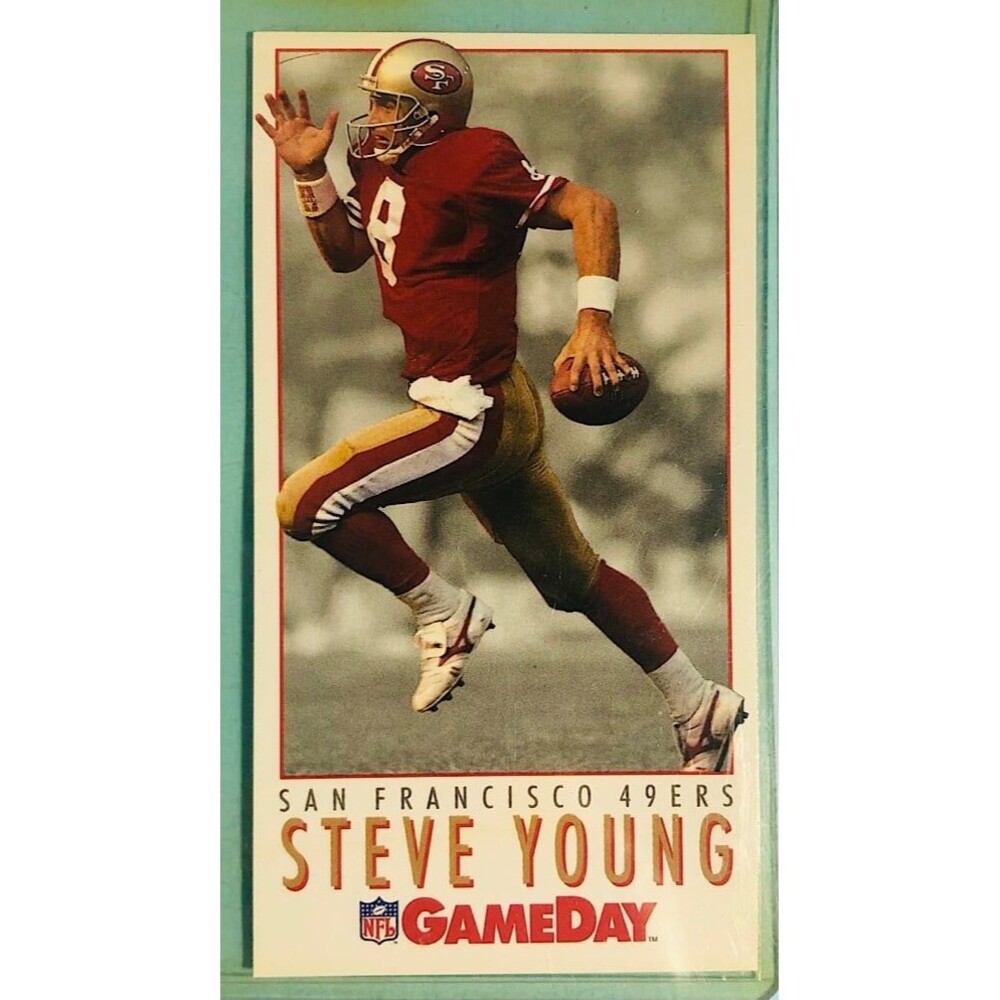 Steve Young , San Francisco 49ers 1992 Game Day tall cards #220